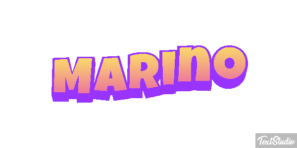 Marino Efecto de texto