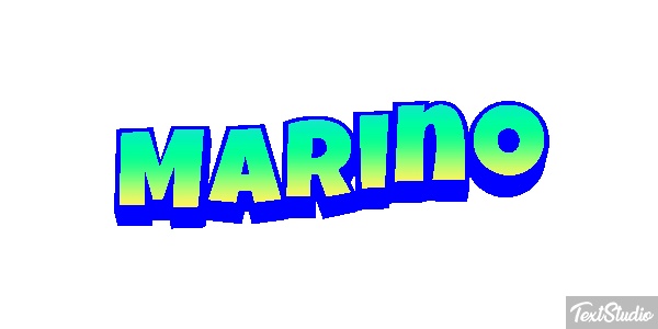 Marino Efecto de texto