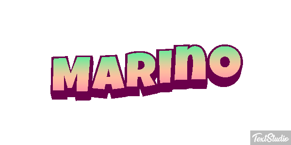 Marino Efecto de texto