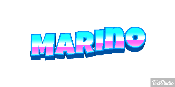 Marino Efecto de texto