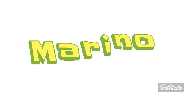 Marino Efecto de texto