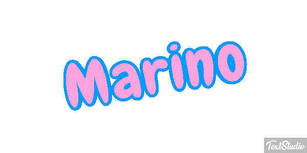 Marino Efecto de texto
