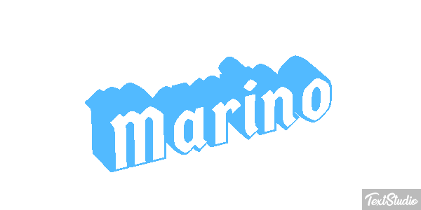 Marino Efecto de texto