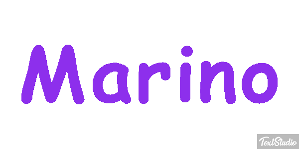 Marino Efecto de texto