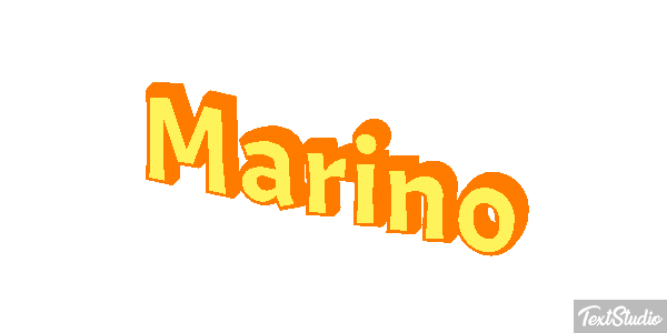 Marino Efecto de texto