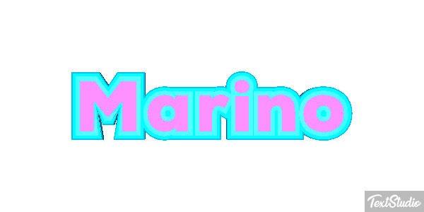 Marino Efecto de texto