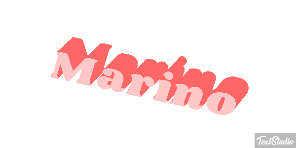 Marino Efecto de texto