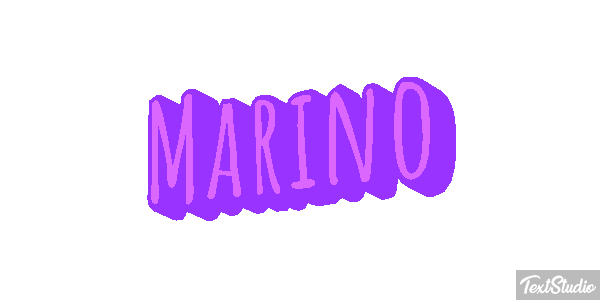 Marino Efecto de texto