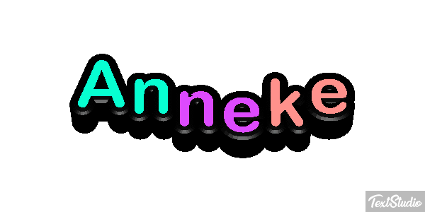 Anneke Text effect