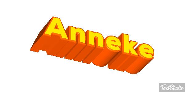 Anneke Text effect