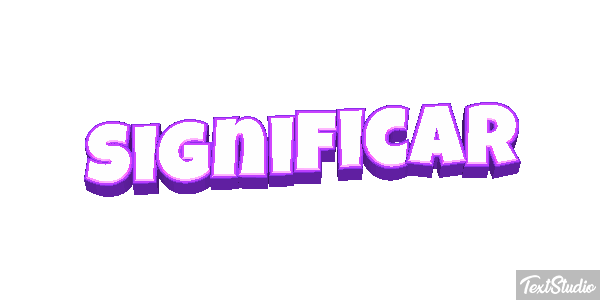 Significar Efecto de texto