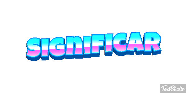 Significar Efecto de texto