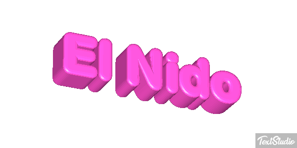El Nido Efekt tekstowy