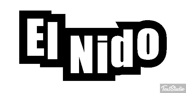 El Nido Efekt tekstowy