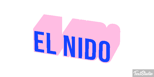 El Nido Efekt tekstowy