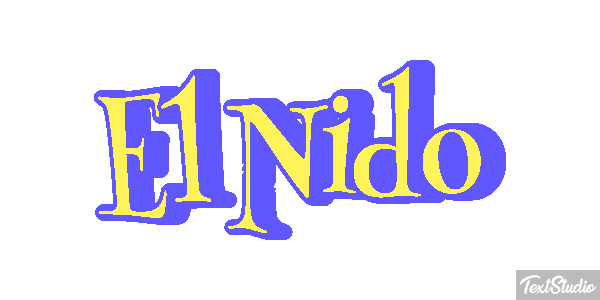 El Nido Efekt tekstowy