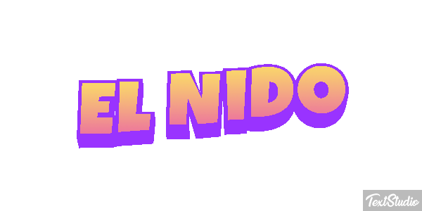 El Nido Efekt tekstowy