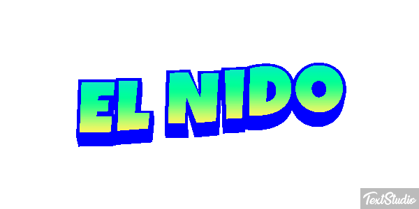 El Nido Efekt tekstowy
