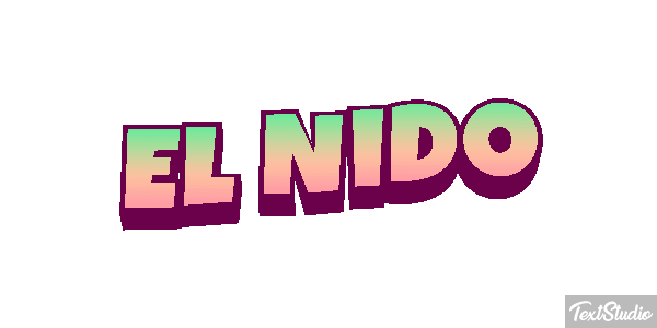 El Nido Efekt tekstowy