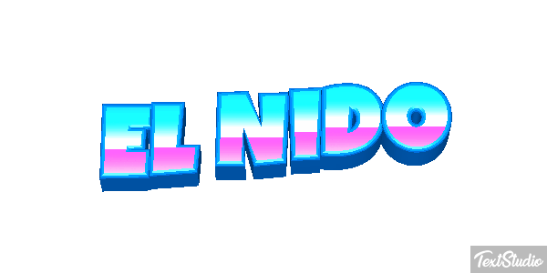 El Nido Efekt tekstowy