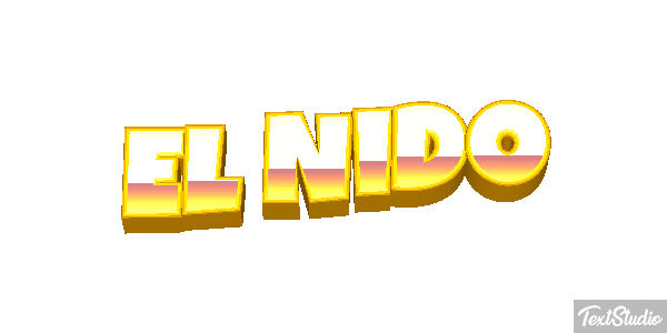 El Nido Efekt tekstowy
