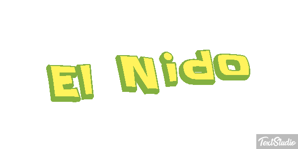 El Nido Efekt tekstowy