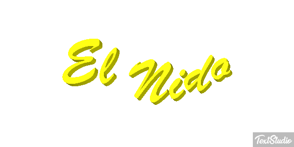 El Nido Efekt tekstowy
