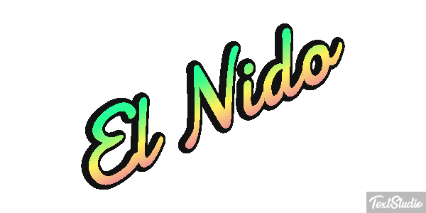 El Nido Efekt tekstowy