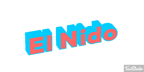 El Nido Efekt tekstowy