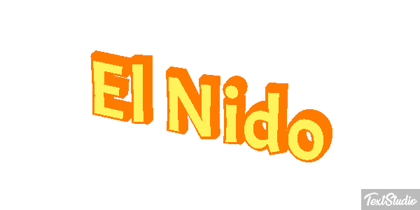 El Nido Efekt tekstowy