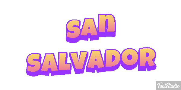 San Salvador Texteffekt
