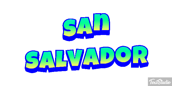 San Salvador Texteffekt