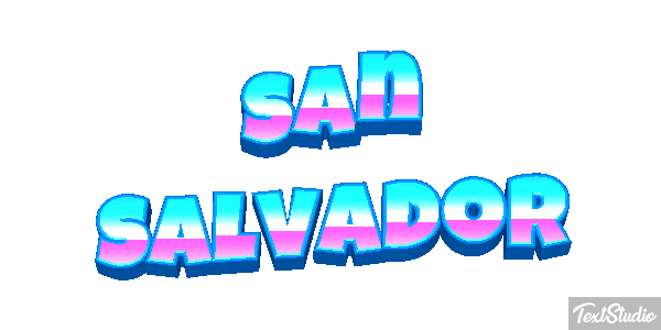 San Salvador Texteffekt
