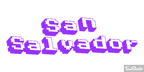 San Salvador Texteffekt