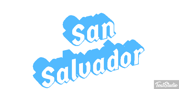 San Salvador Texteffekt