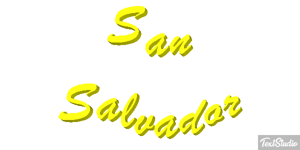 San Salvador Texteffekt