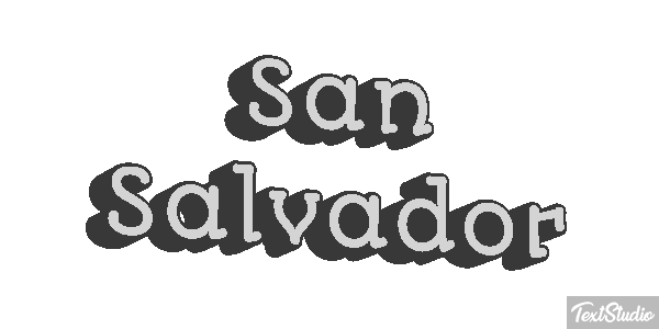 San Salvador Texteffekt