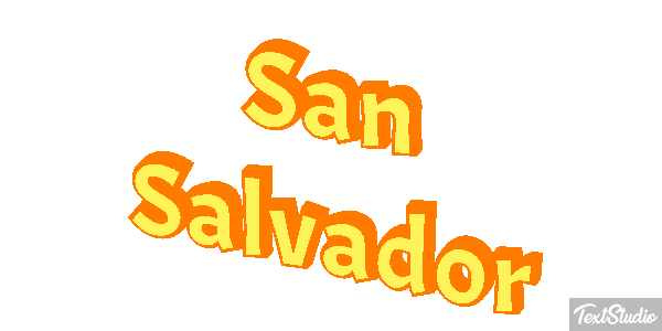 San Salvador Texteffekt