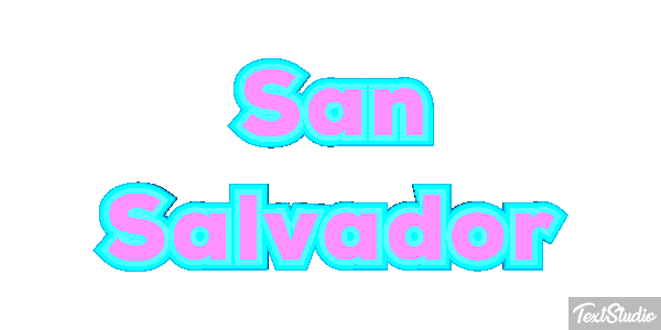 San Salvador Texteffekt
