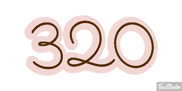 320 Efeito do texto