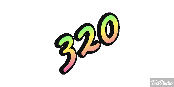 320 Efeito do texto