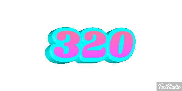 320 Efeito do texto