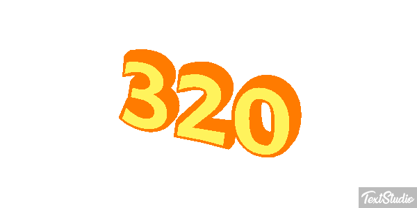 320 Efeito do texto