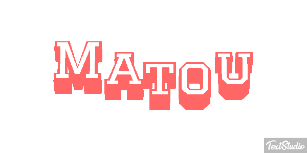 Matou Efecto de texto
