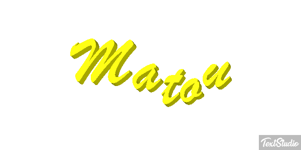 Matou Efecto de texto