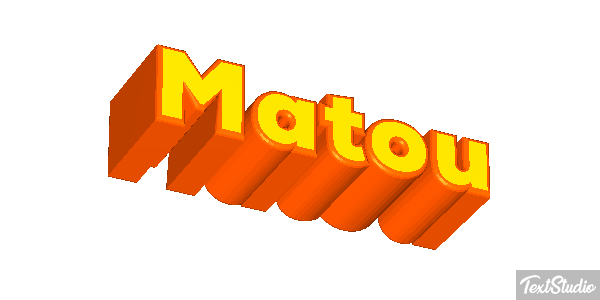 Matou Efecto de texto