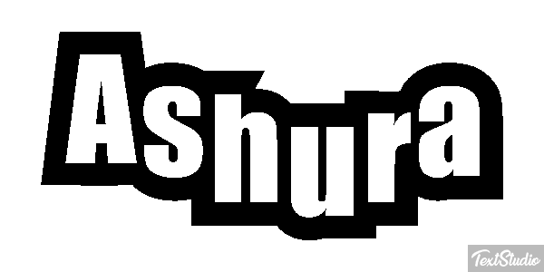 Ashura テキスト効果