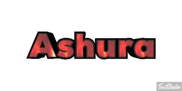 Ashura テキスト効果