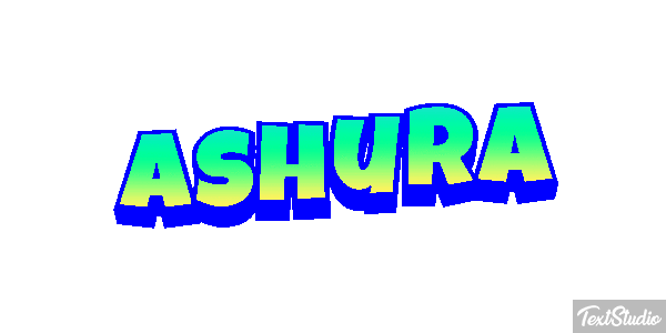 Ashura テキスト効果