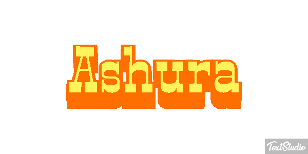 Ashura テキスト効果